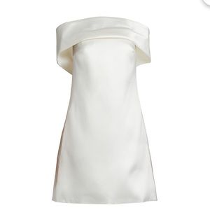 Amsale Bow Back Shift  Dress (10)